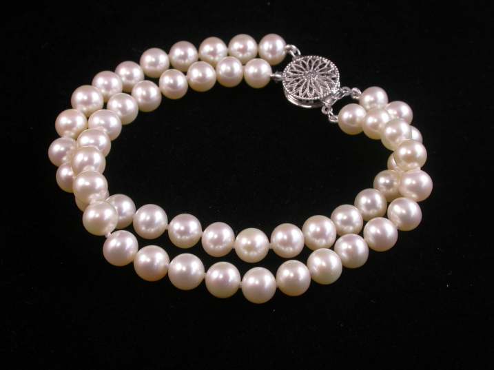 perlenarmband zweireihig