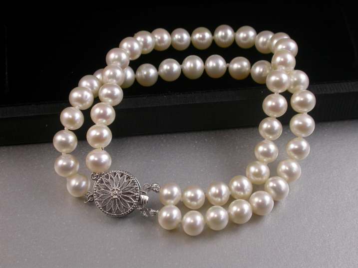 zweireihiges perlenarmband