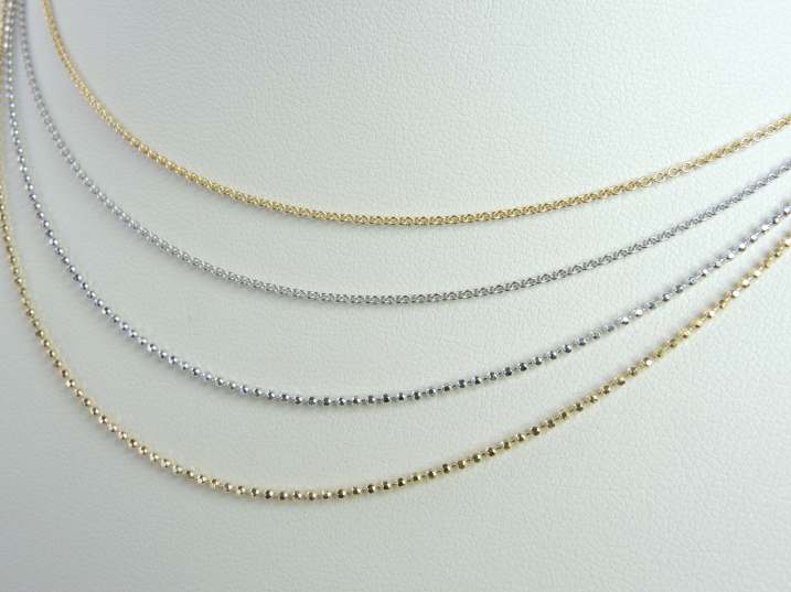 Weissgoldkette