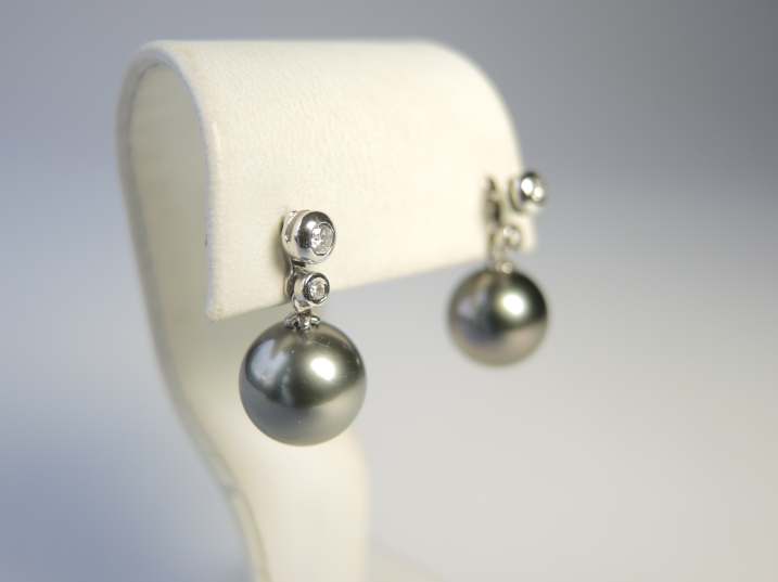 Stecker Diamant Perle