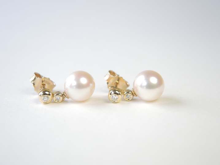 Diamant Perlenstecker