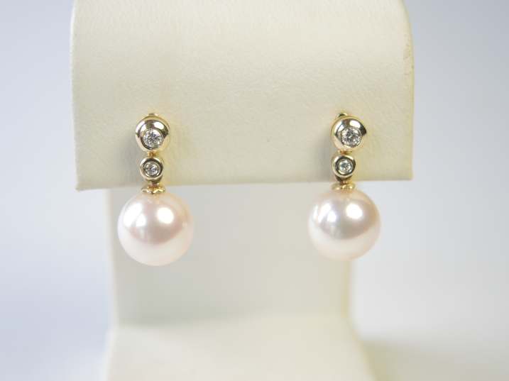 Stecker Diamant Perle